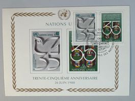 1980 35. Jahrestag der Vereinten Nationen