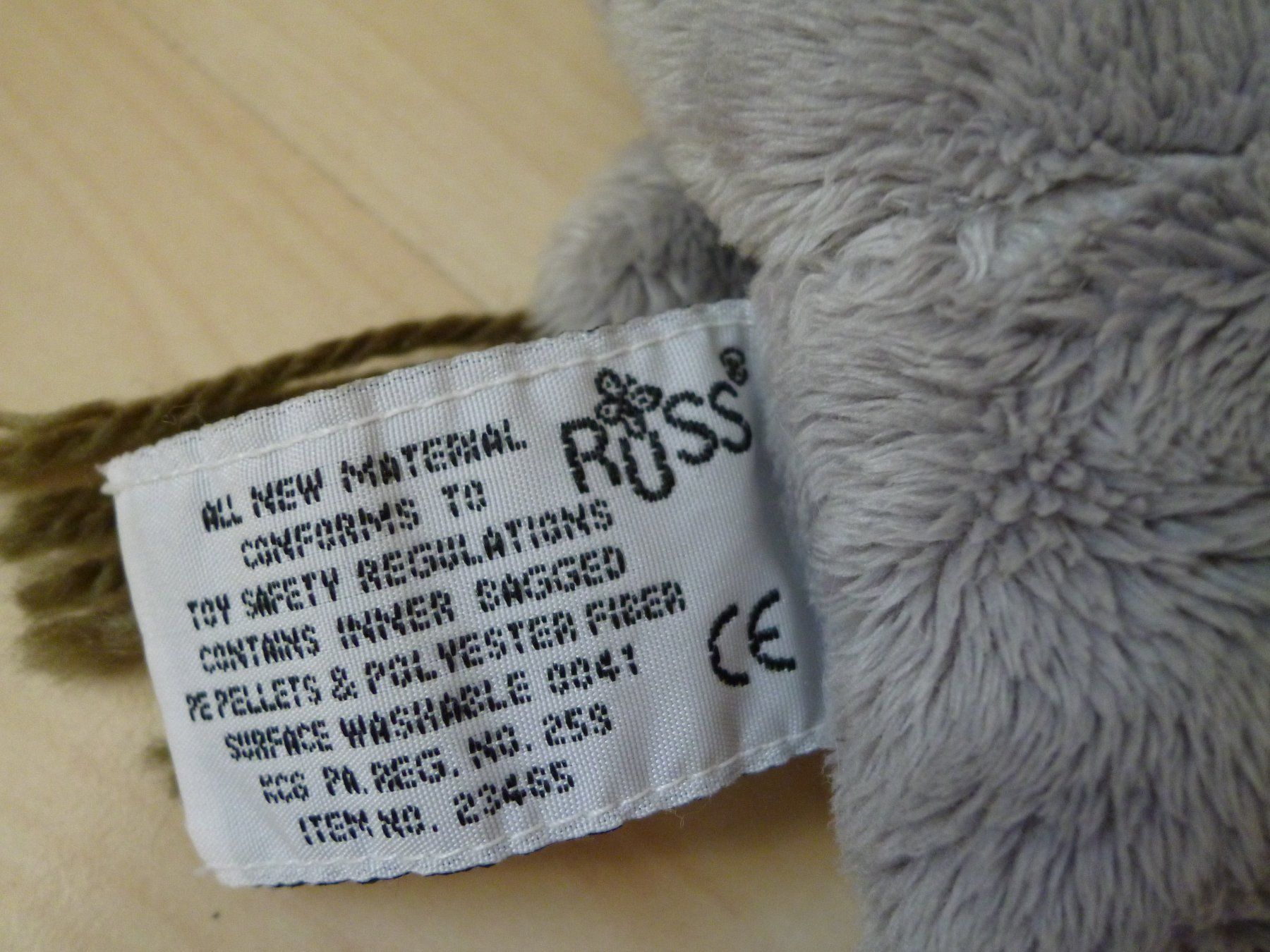 Giocattoli: Elefant Plüschtier  Stofftier Elephant RUSS – Usato da Dättlikon venduto da Mamakuga 3