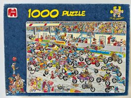 Puzzle JAN van HAASTEREN - Motorradrennen