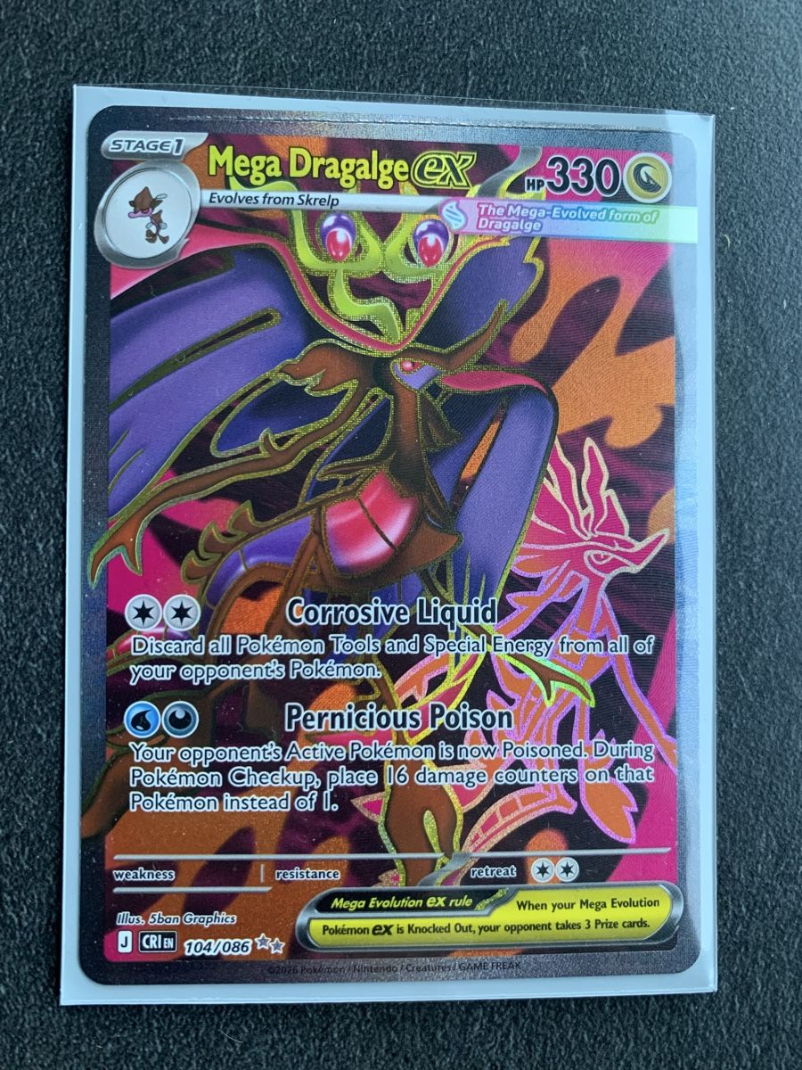 Pokémon Carte collezionabili: Mega Dragalge ex – Nuovo e nell'imballaggio originale da Studen BE venduto da khe_8qkx