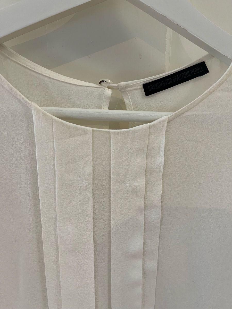 Drykorn Camicette: Weisse Bluse von Drykorn, Grösse 4 – Usato da Bern venduto da urt_ph6r 3