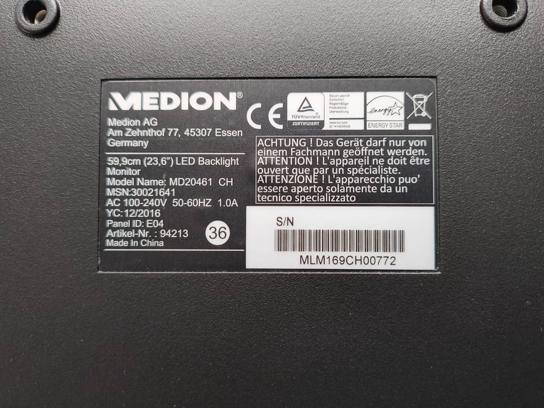 Monitor: 2 gleiche Monitore (23.6"), beide zusammen! – Usato da Zürich venduto da Finale7 2