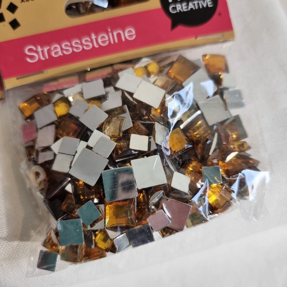 Kit bricolage: 4 Pack Creative Strasssteine, Basteln, Deko, DIV, Orig. Verp – Nuovo e nell'imballaggio originale da Rupperswil venduto da moni_2024 2