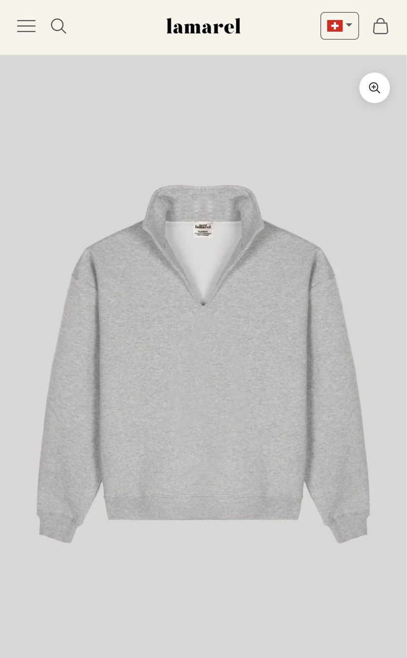 Lamarel Maglioni & Felpe: lamarel sweater grau meliert – Usato da Basel venduto da sa.me.2012