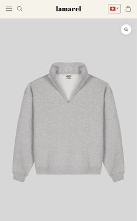 lamarel sweater grau meliert