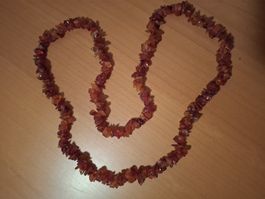 Karneolkette Neu