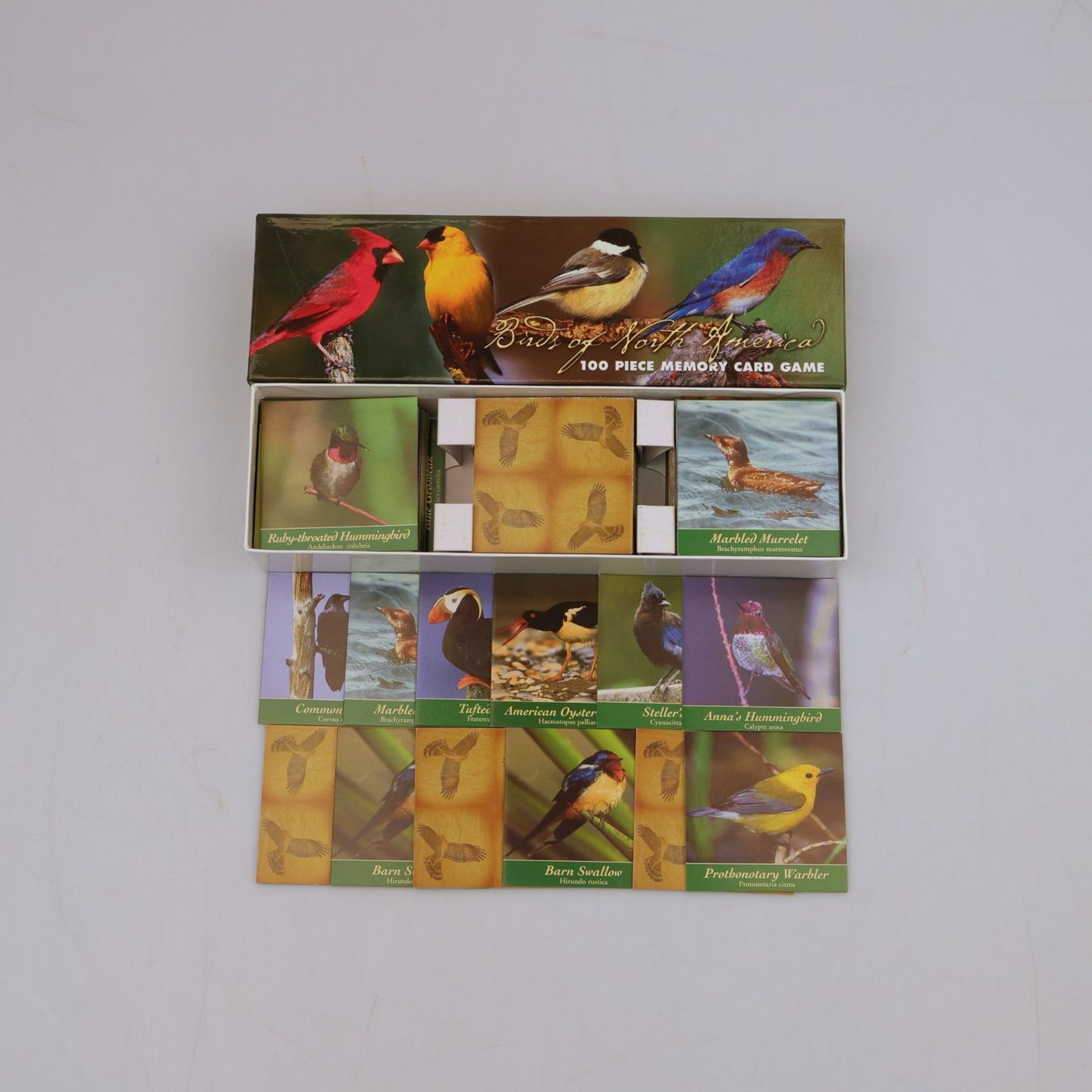 Giochi: 100 Stück Memory Vogel Kartenspiel – Usato da Volketswil venduto da brockipfannenstil 4