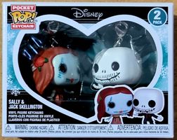 Funko Pop Pocket Keychain  Sally & Jack Skellington