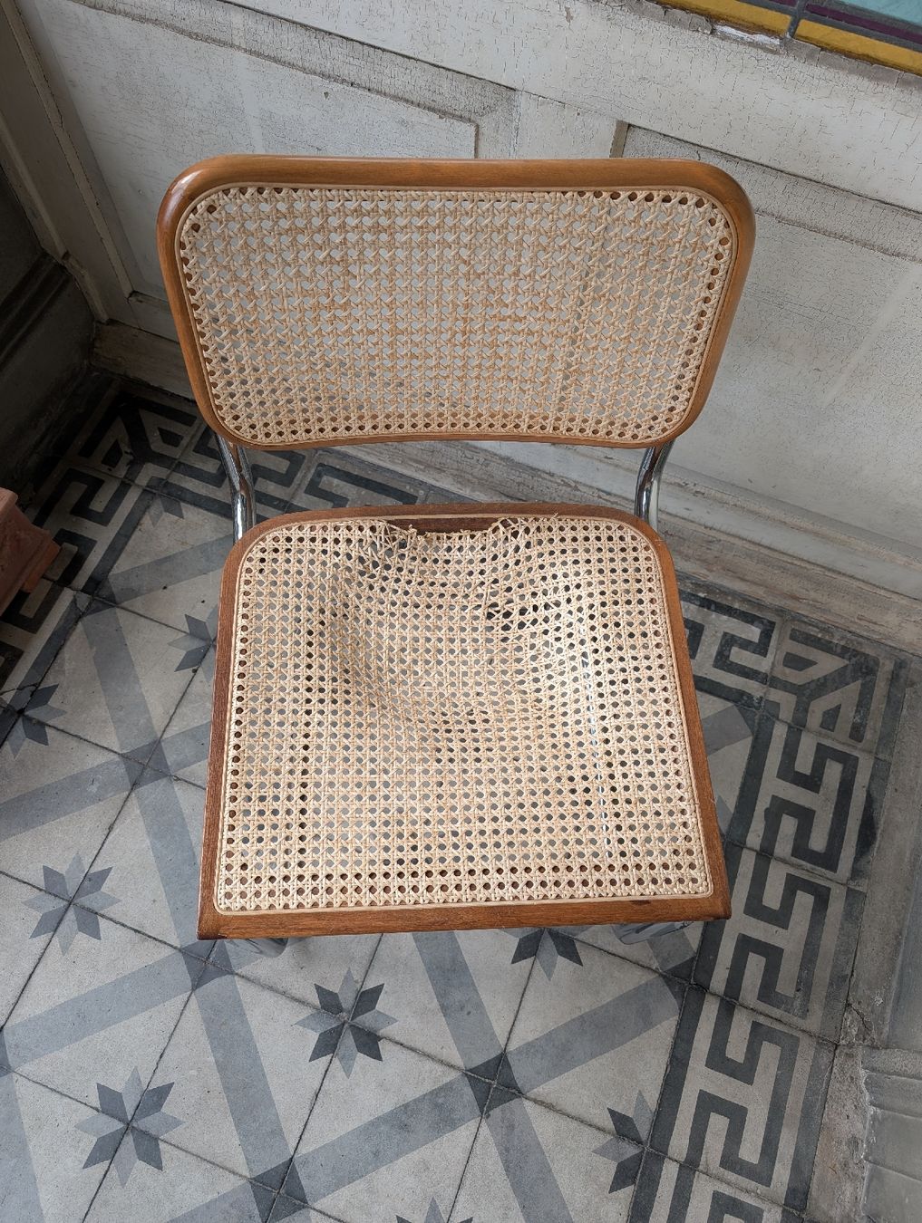 Sedie: 2er Set gebrauchte Freischwinger Stühle, Vintage – Usato da Zürich venduto da Hedkandi 6