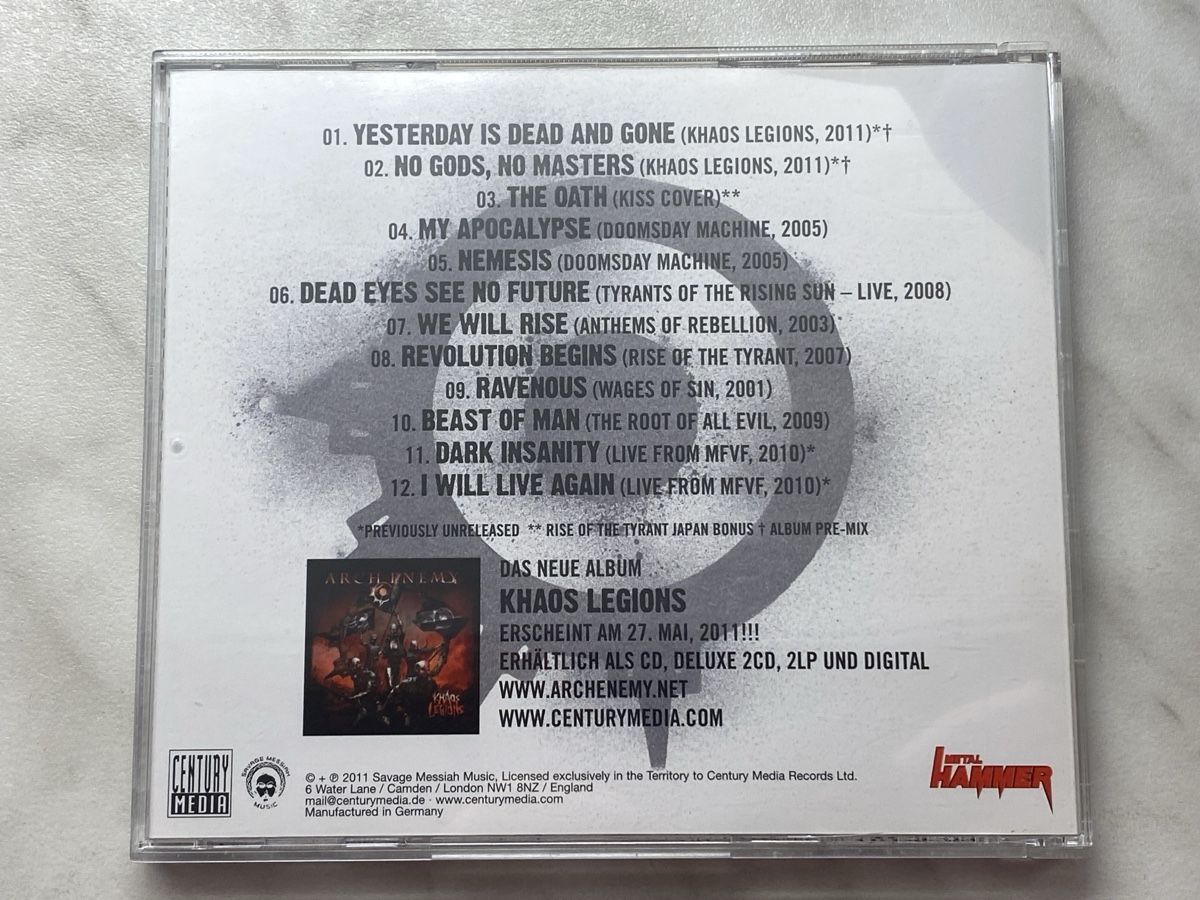 CD: Arch Enemy - Dawn Of Khaos – Nuovo (secondo la descrizione) da Aigle venduto da St_anger 1