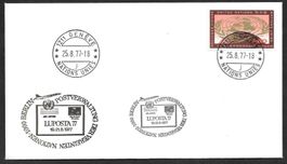 Sonderbrief Luposta 1977 ab UNO Genève 25.8.1977