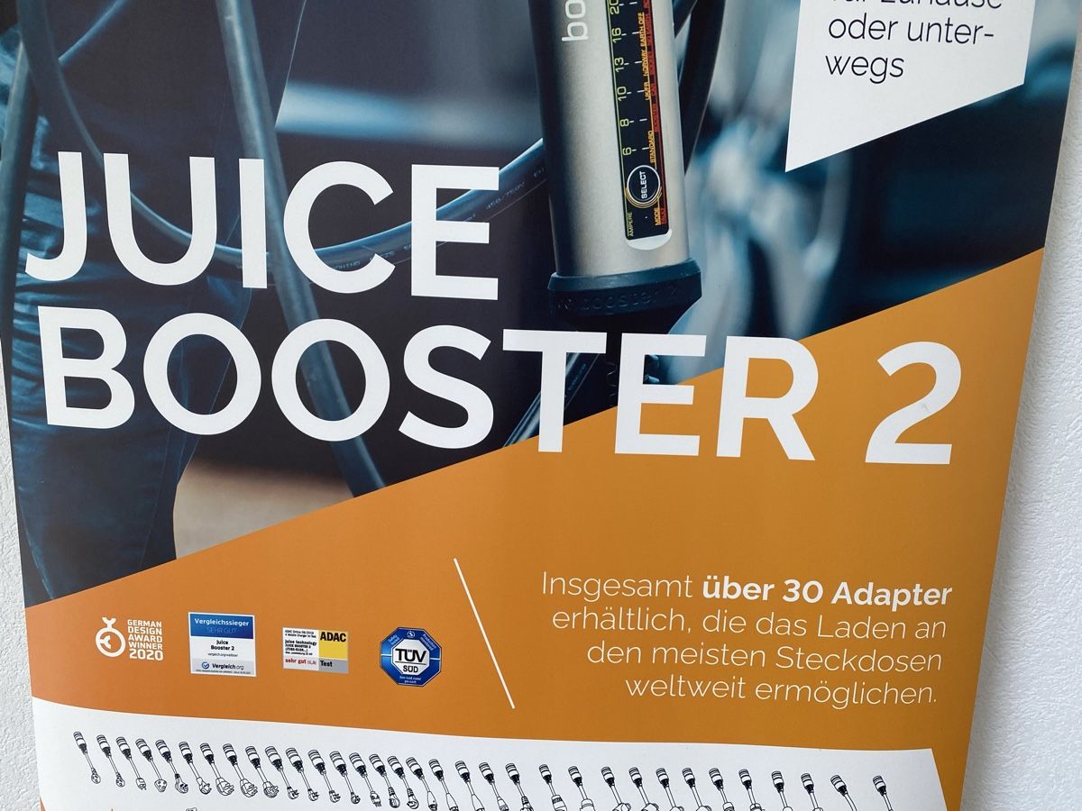 Allestimento di negozi e stand fieristici: Roll Up Banner Juice Booster 2 – Usato da Hägglingen venduto da Karin0802 2