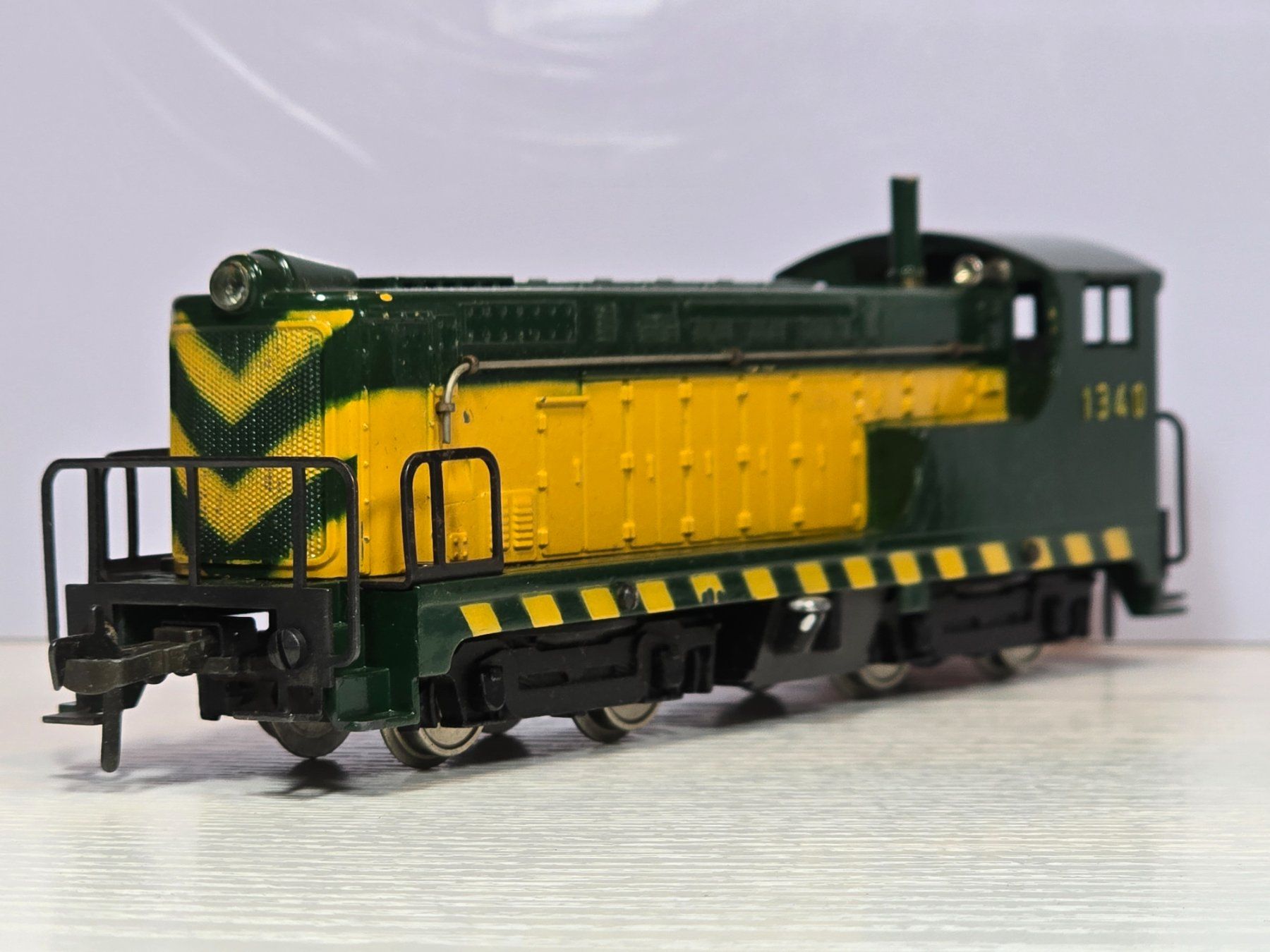 Fleischmann Trains électriques: Fleischmann, 1340A, Guss, Baldwin, grün/ gelb – D'occasion à Kloten par Nicola2 2