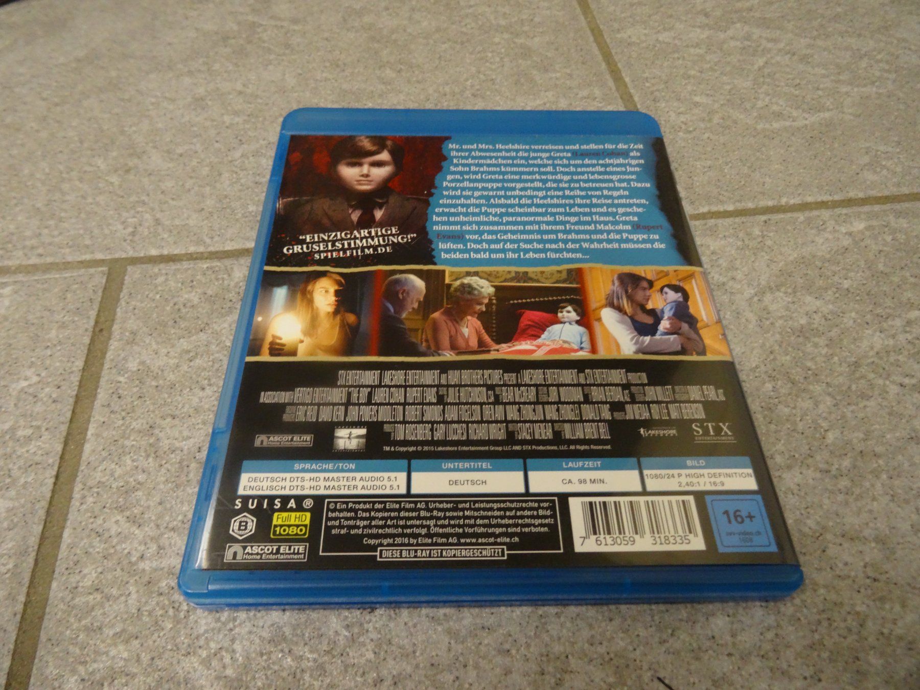 Tutti i DVDs: The Boy - Blu-ray - Horror Film – Usato da Olten venduto da Disc-Verkauf 2