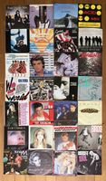 124 gut erhaltene 80’s-Vinyl-Singles!