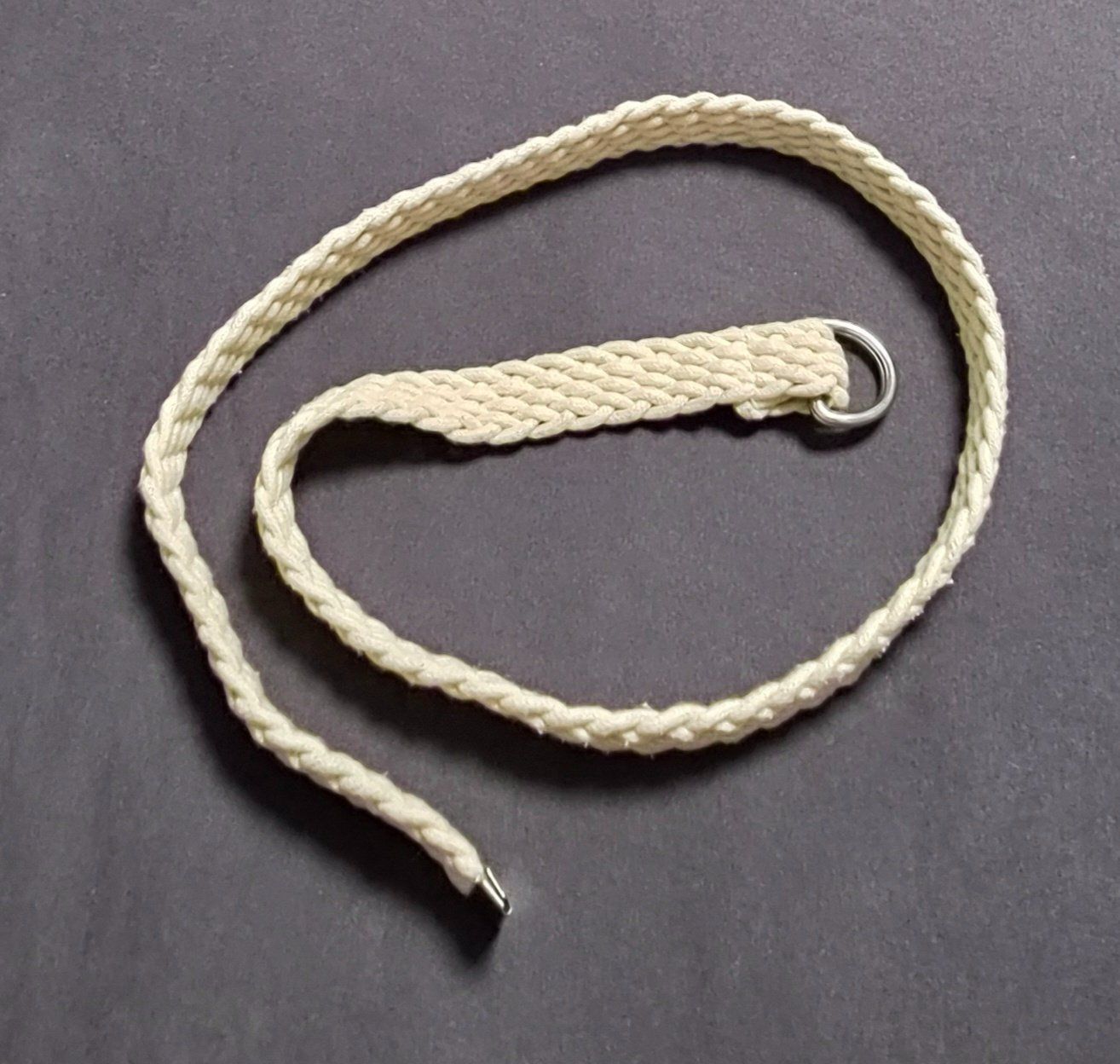 Gürtel: geflochtener Gürtel in Beige – Neu (gemäss Beschreibung) aus Itingen von Claudia.E