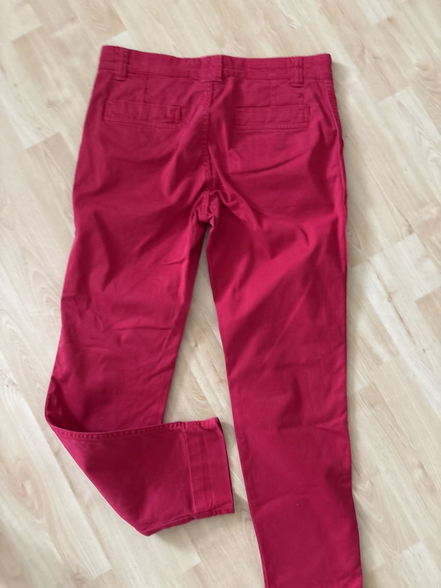 Closed Pantaloni: Closed Damenhose, Rot – Usato da Nebikon venduto da Draga25 5