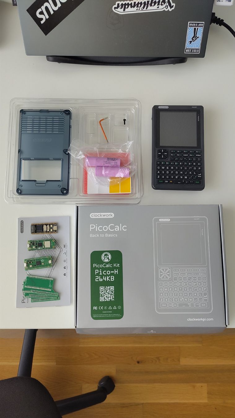 Raspberry Pi PCs: clockwork picocalc linux console mit extra zubehör – Gebraucht aus Oberrohrdorf von SwissCameraHunter