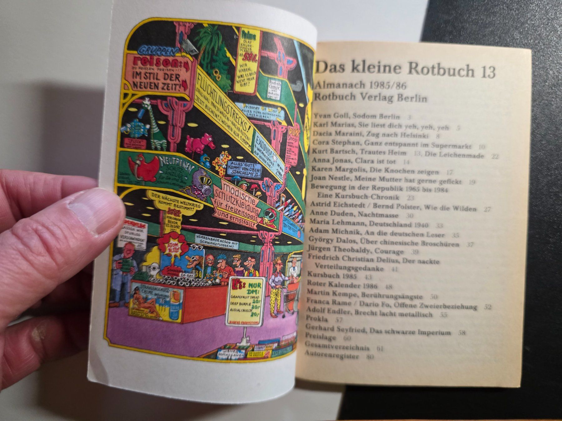 Libri: Das kleine Rotbuch Almanach 1985/86 – Usato da Walterswil BE venduto da Lonitti 1