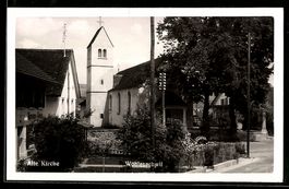 Wohlenschwil, Alte Kirche mit Strassenpa