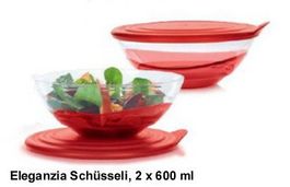 Eleganzia - Schüssel - Set(2) 600 ml * Tupperware*