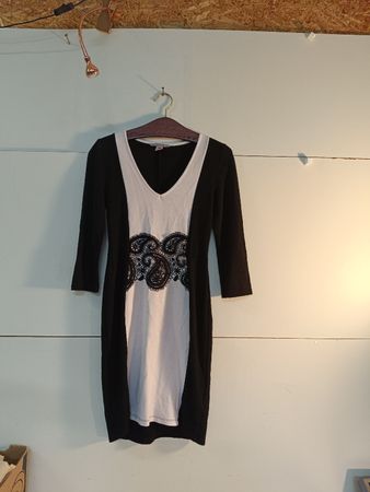 Kleid, von Anna Field, elegante mit Spitze, Gr. S (nov283)