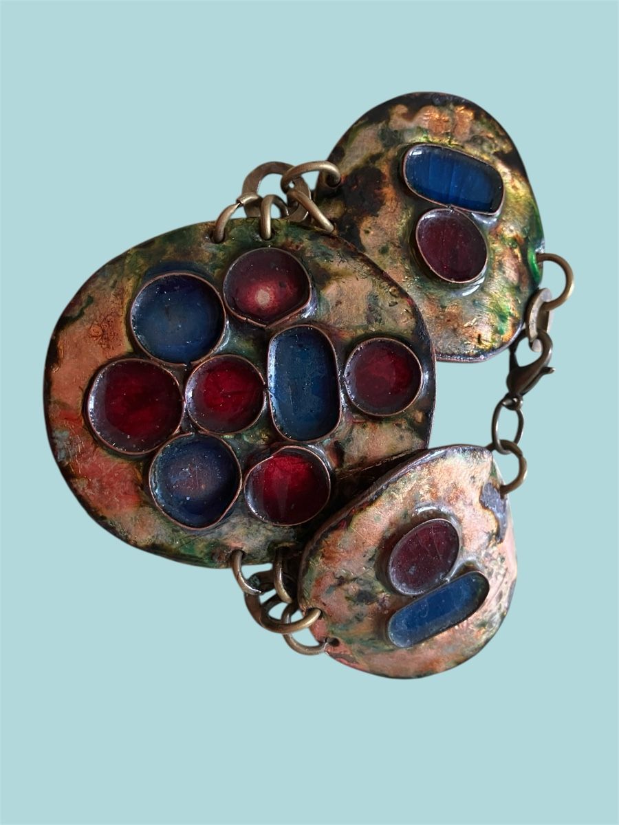 Armbänder & -reifen: Bracelet en  émail 1970s – Gebraucht aus lausanne von ZeldaZonk58 1