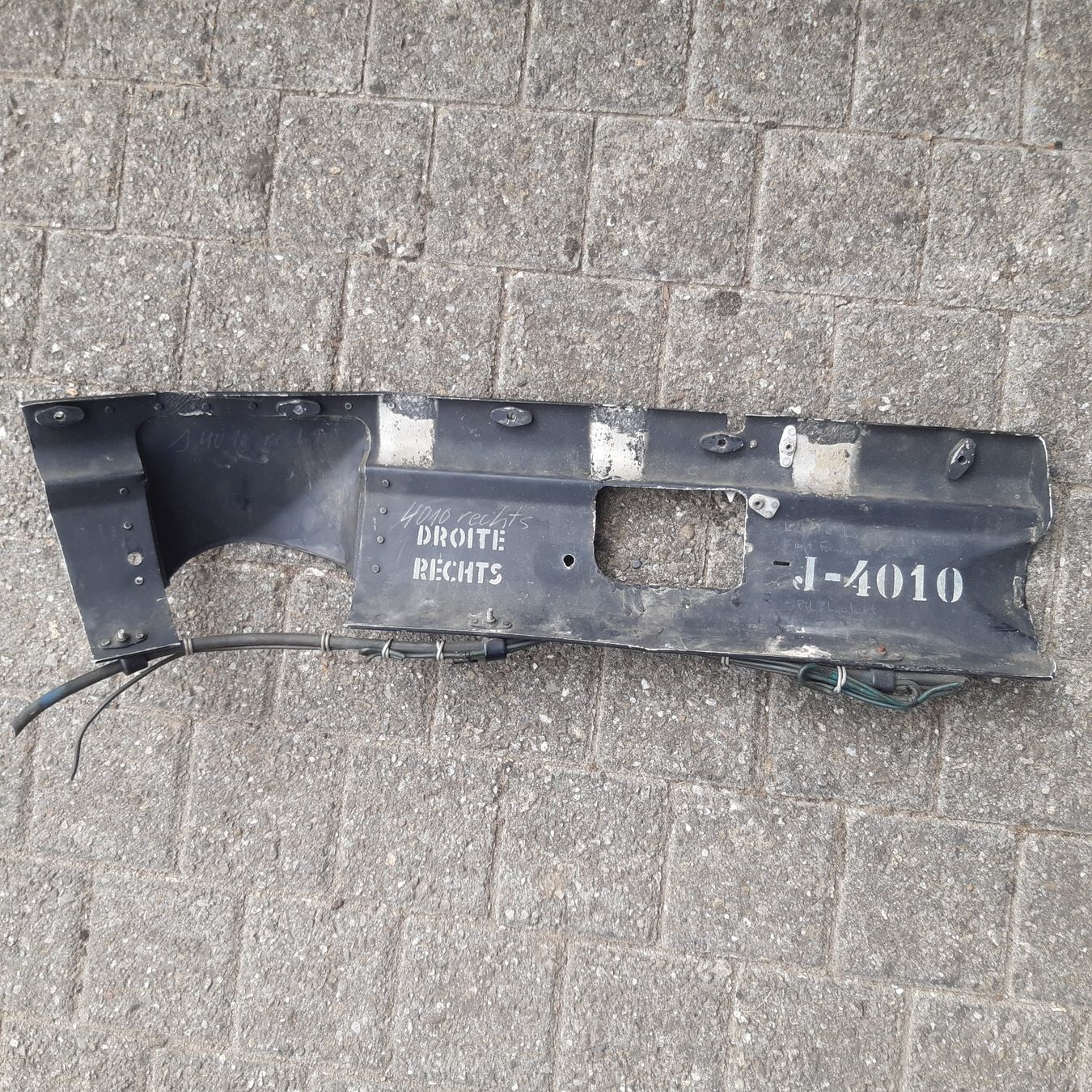 Ansichtskarten: Hunter J-4010 Cockpitteil Schweizer Luftwaffe – Gebraucht aus Giffers von attila07