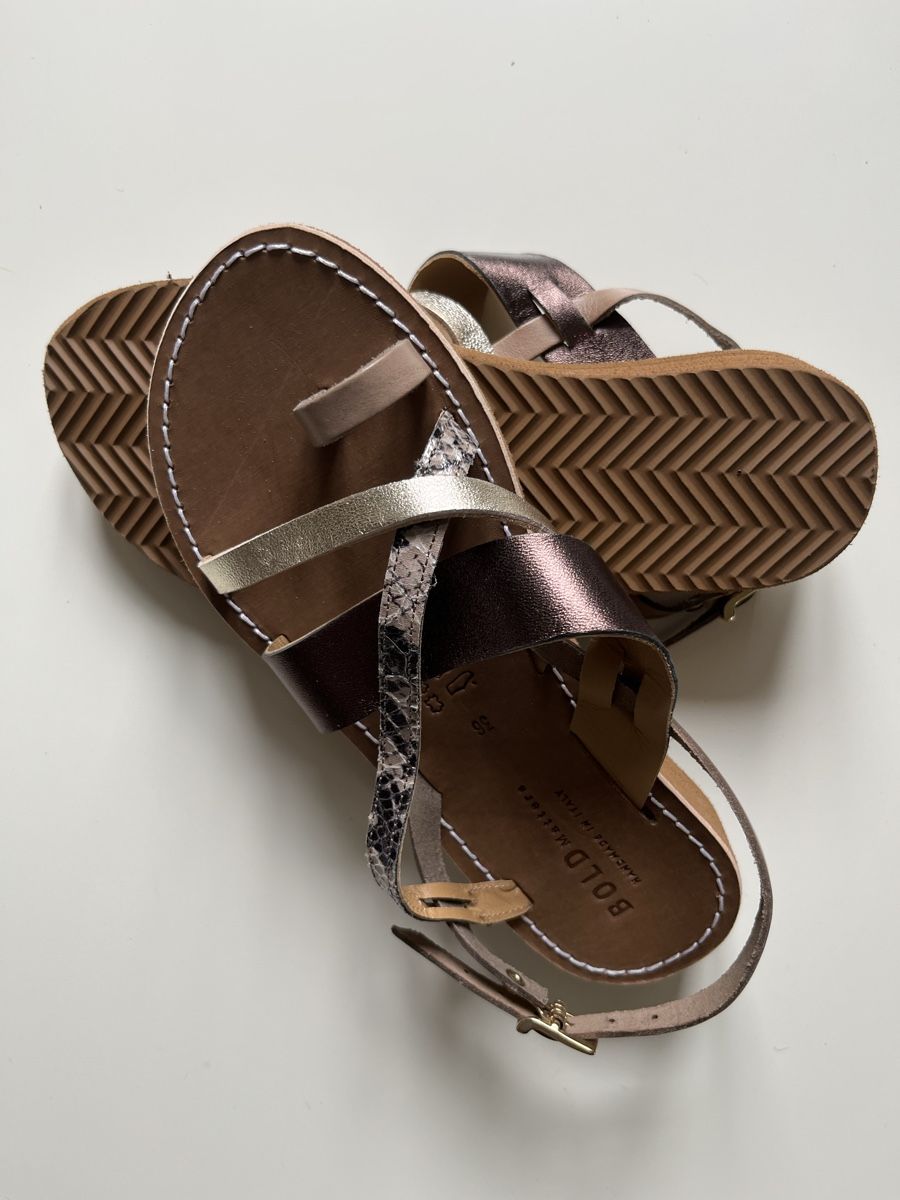 Scarpe da donna: NEUE Ledersandalen, Gr. 36 – Nuovo (secondo la descrizione) da Baden venduto da celine_kids 1