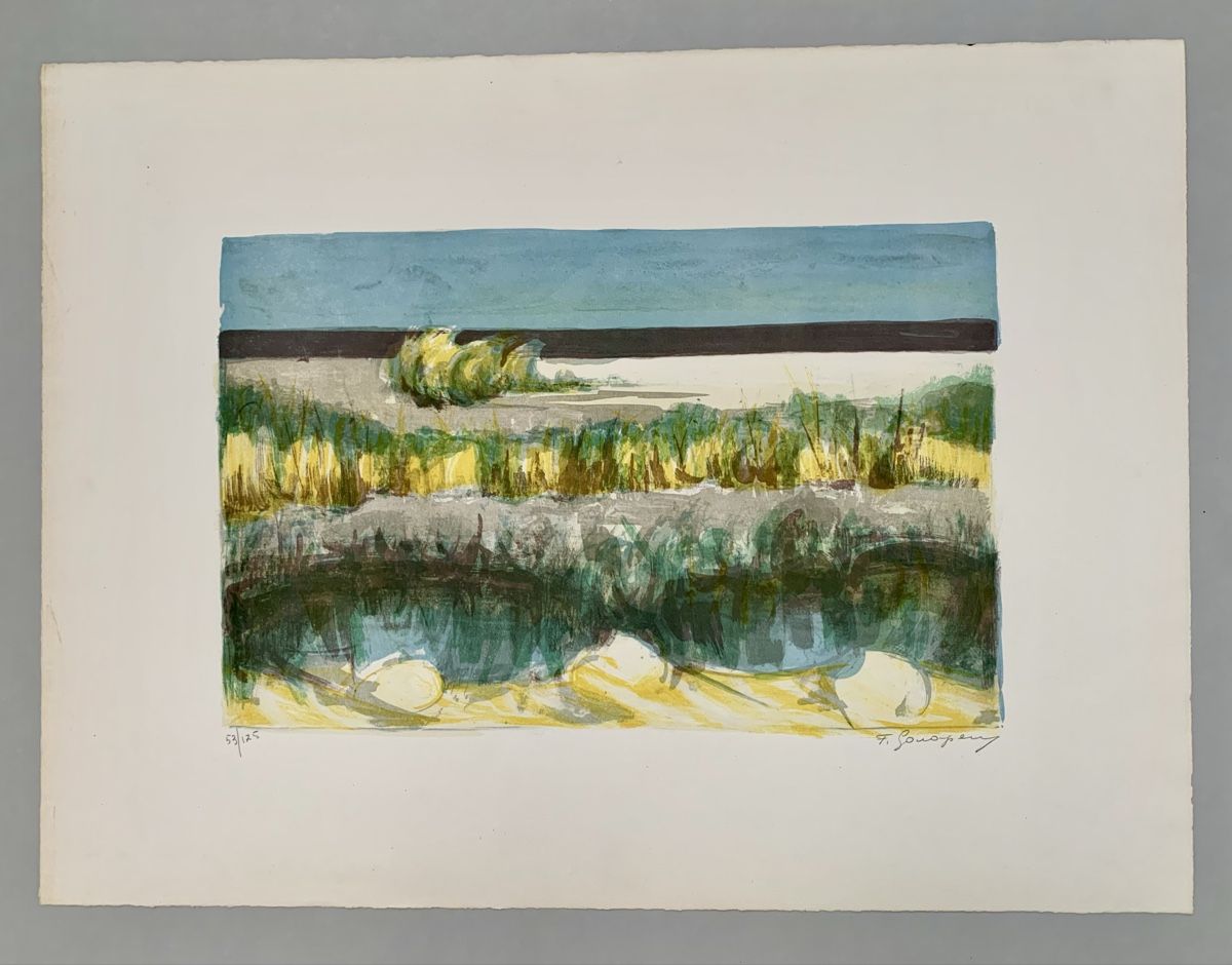 Grafica & Litografie: Schweizer Kunst - Ferruccio GAROPESANI (1914-1985) – Usato da Düdingen venduto da polytropon_5