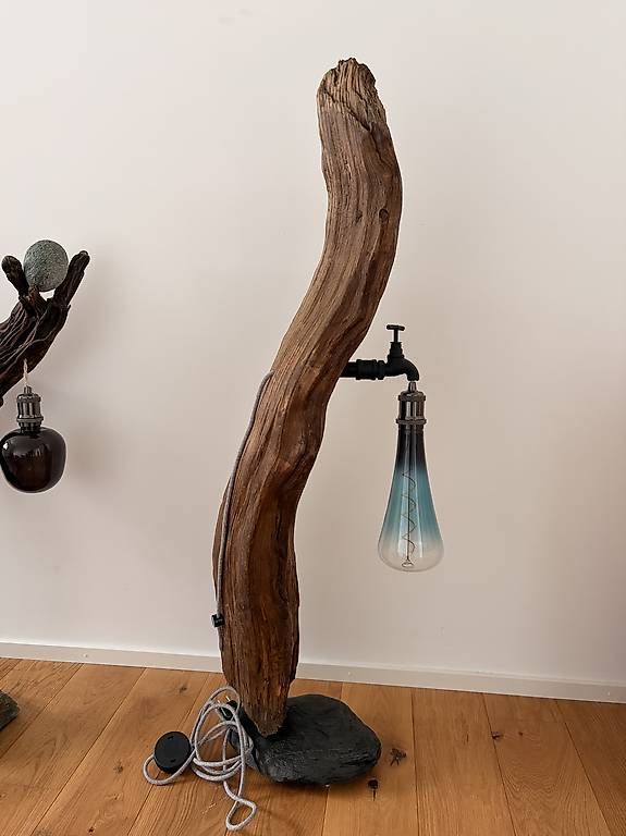 Lampade: Schwemmholz Lampe – Usato da Flims Dorf venduto da 8jannick9