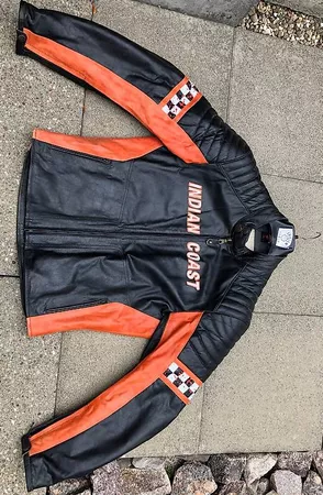 Lederjacke, Bikerjacke, Motorradjacke, Indian C , L , HD 