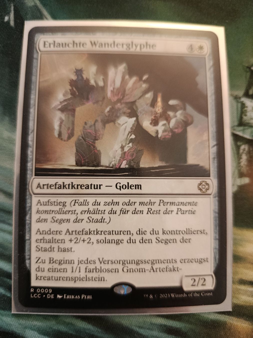 Magic The Gathering Carte collezionabili: Erlauchte Wanderglyphe - Magic the gathering – Nuovo (secondo la descrizione) da Basel venduto da Pennalti