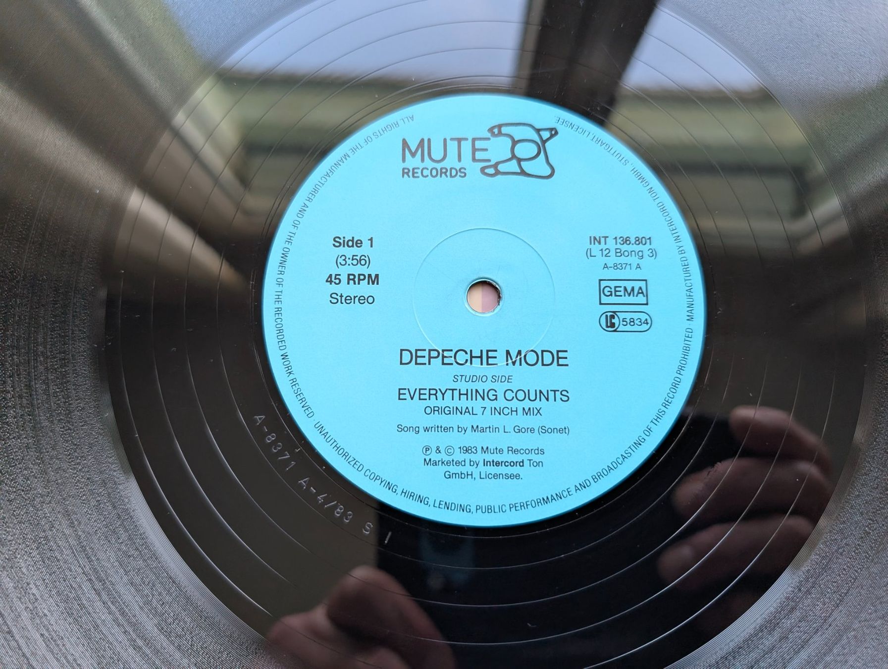 Dischi in vinile: Depeche Mode – Everything Counts And Live Tracks  D 83 – Usato da Ebikon venduto da kisuM 5