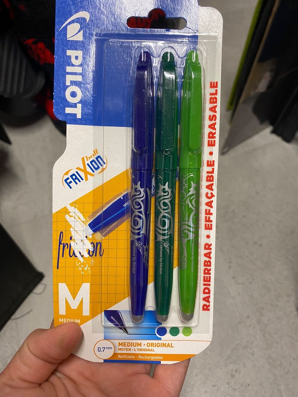 Pilot Penna & Evidenziatori: Stylo Pilot FriXion erasable 0,7mm neuf – Nuovo (secondo la descrizione) da Salvenach venduto da gwenwywar