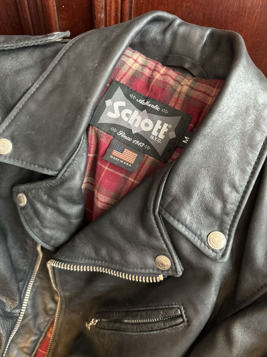Schott Giacche: Schott N.Y.C. Lederjacke – Usato da Obfelden venduto da cesarina10 7