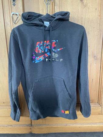 Sweat Nike capuche logo multicolore occasion