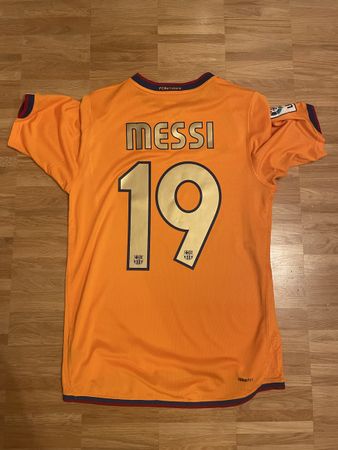Originales Messi FC Barcelona 2007/08 Trikot - Grösse S