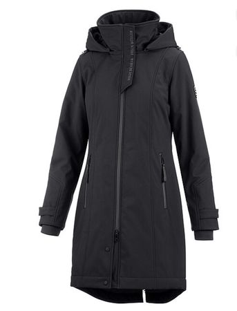 Neuer Kapuzen Soft Shell Reitmantel