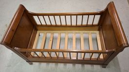 Vintage Kinderbett Holz 120x60cm