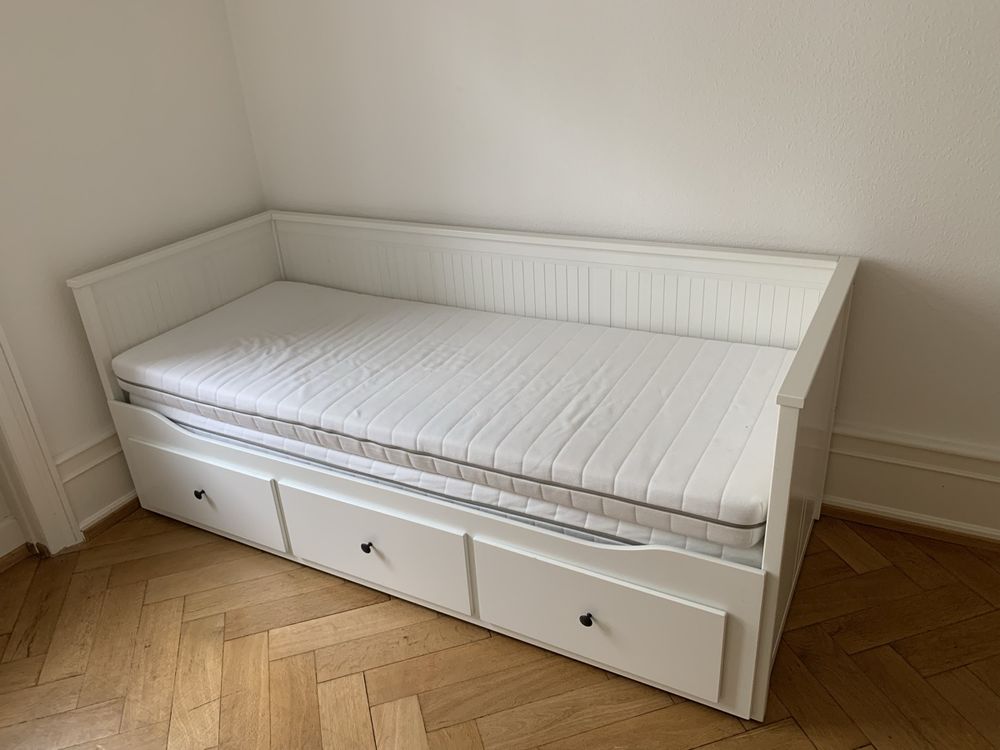 Doppelbett 140x200 Cm Mit Ausziehbett & USB-Ports – Massivholz, Grau, Mit Stauraum (ohne Matratze)