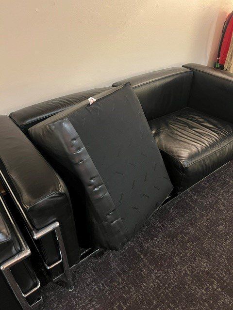 Sofas: Replika Cassina LC2 2-Sitzer Sofa von Le Corbusier – D'occasion à Zürich par susanna09 1