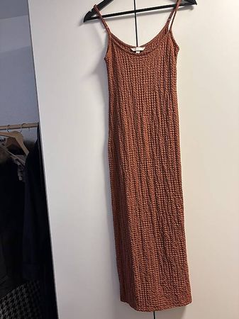 Sommerkleid rostbraun Grösse S