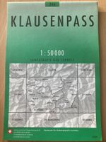 Landkarte KLAUSENPASS 1:50’000