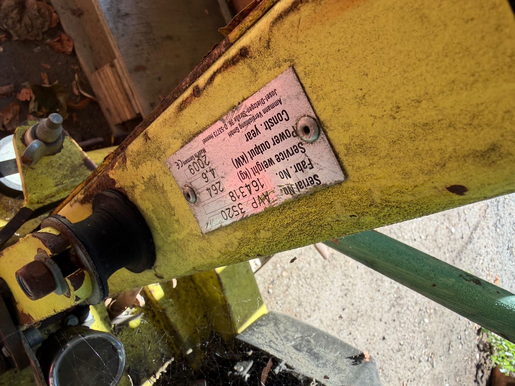 Tutte le macchine: 3x Vibroplatte – Usato da Steinhausen venduto da Djina96 9