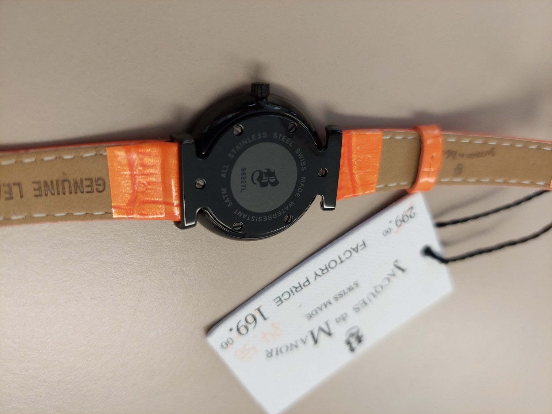 Orologi: Jacques de Manoir Damenuhr – Nuovo e nell'imballaggio originale da Zürich venduto da shimibene 1