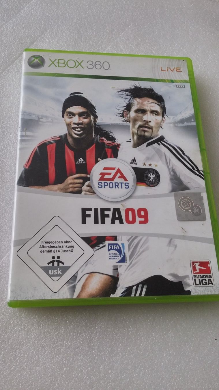 Microsoft Spiele: FIFA 09, XBOX 360 – Gebraucht aus Zürich von sendbad