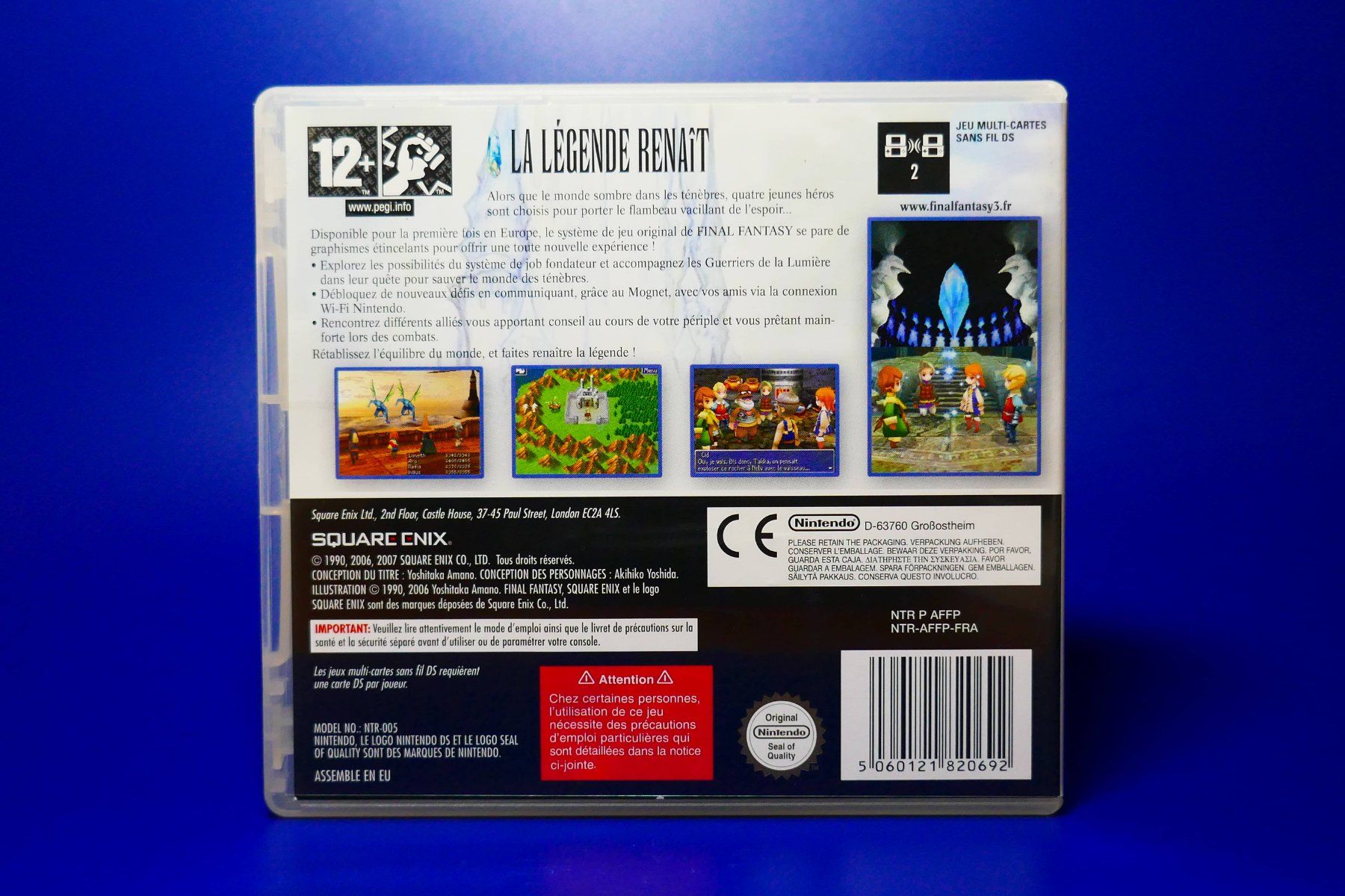 Nintendo Giochi: Final Fantasy III - Nintendo DS – Usato da Vuarrens venduto da Espace-Retro 3