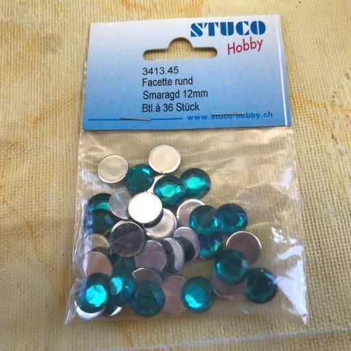 Perle (finte): LOT FACETTE RUND 12MM – Nuovo e nell'imballaggio originale da Ostermundigen venduto da crazy-horse-1840 2