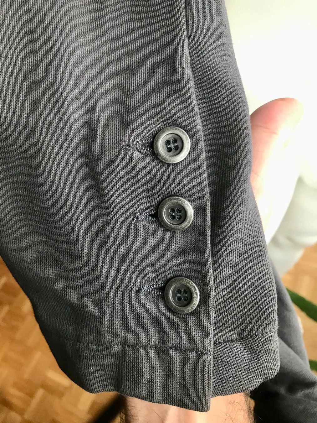 Giacche: Thom Krom Jersey Jacke, Grau, Gr. XL – Usato da Zürich venduto da Fraench 4
